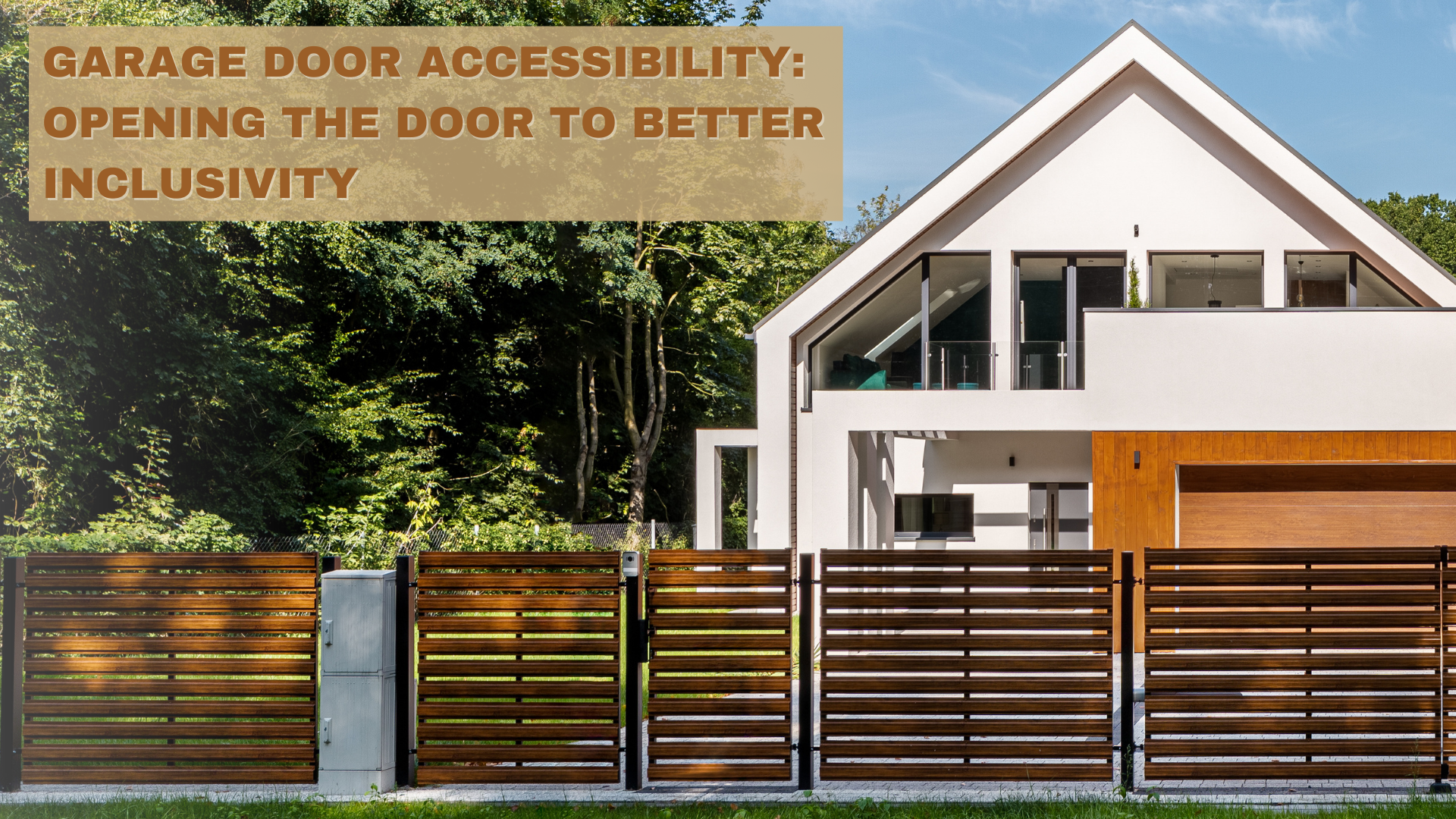 Garage Door Accessibility